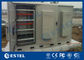 Le Cabinet extérieur de réseau de station de base d'isolation thermique a inclus le système d'alimentation de télécom
